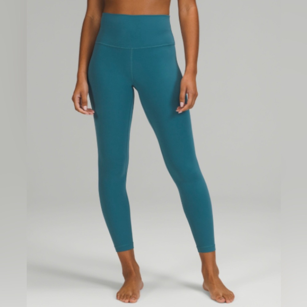 Lululemon Align High-Rise Pant 25” Color Capture Blue Size 10